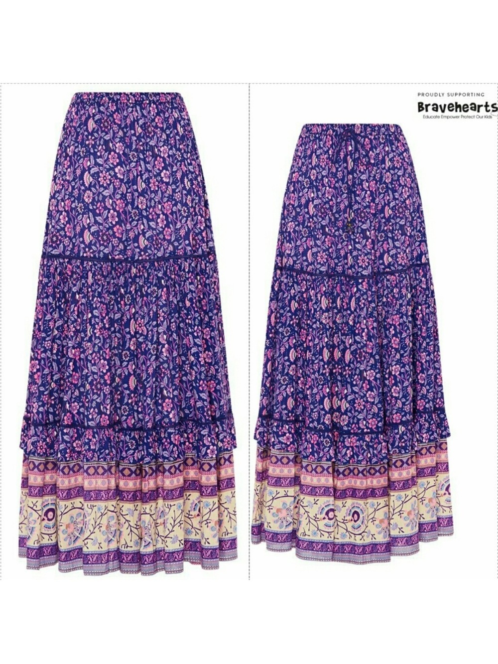 Spell ISO Dahlia Bravehearts Strappy or Maxi Skirt